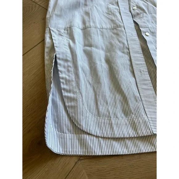 Vince Striped‎ Sleeveless Blouse Tunic XXS Button Front Top - Picture 3 of 7